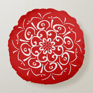Cojín Redondo Cherry Mandala