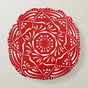 Cojín Redondo Cherry Mandala