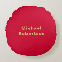 Cherry Red Gold Colores Profesional Moderno