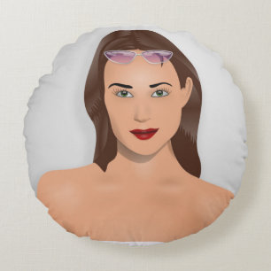 COJÍN REDONDO CHICA DE SUMMER