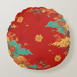 Cojín Redondo chinese background round pillow