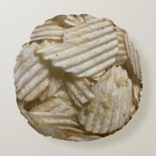 Cojín Redondo Chips de papa