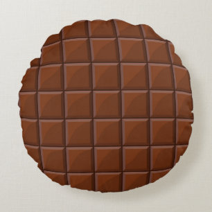 Cojín Redondo Chocolate con leche