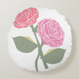 Cojín Redondo Chrissy Chrysantemum