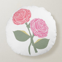 Cojín Redondo Chrissy Chrysantemum