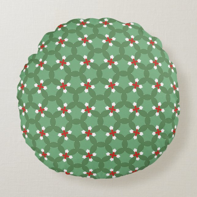 Cojín Redondo Christmas decor pillow (Anverso)