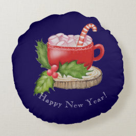 Cojín Redondo Christmas Fairytale House