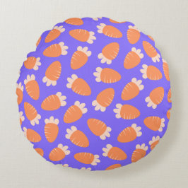 Cojín Redondo Chubby Carrots Lavender