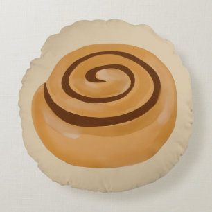 Cojín Redondo Cinnamon Roll