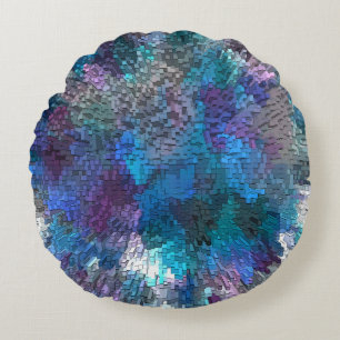 Cojín Redondo Ciudad de primavera....