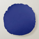 Cojín Redondo Classic Dark Blue Accent Throw Pillow<br><div class="desc">Classic Dark Blue Accent Throw Pillow</div>