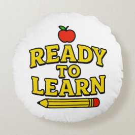 Cojín Redondo Classroom, Dorm, Teacher Lounge Decor