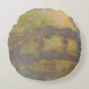 Cojín Redondo Claude Monet el   el puente japonés, 1918-24