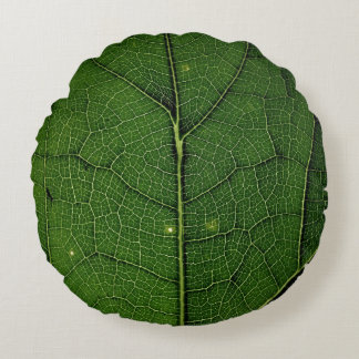 Cojín Redondo Close up photo of leaf