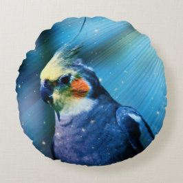 Cojín Redondo Cockatiel