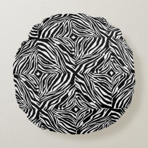 Cojín Redondo Cohín Decorativo de Ilusión Óptica para Hogar Chic