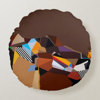 Cojín Redondo Colchón artístico Colchón de diseño único Lujo
