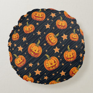 Cojín Redondo Colchón circular temático de Halloween