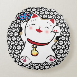 Cojín Redondo Colchón japonés Zabuton de 16"