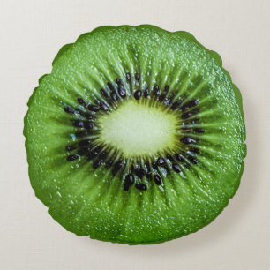 Cojín Redondo Colchón redondo de frutas de Kiwi