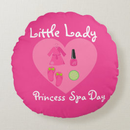 Cojín Redondo Colección de expresiones infantiles