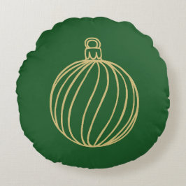 Cojín Redondo Colección de simplemente Navidades - Bauble