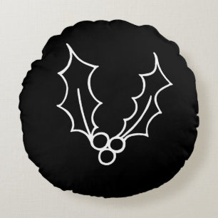 Cojín Redondo Colección Navidades simples - Holly