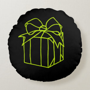 Cojín Redondo Colección Navidades simples - presente