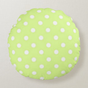 Cojín Redondo Colección Pretty In Polka Dots