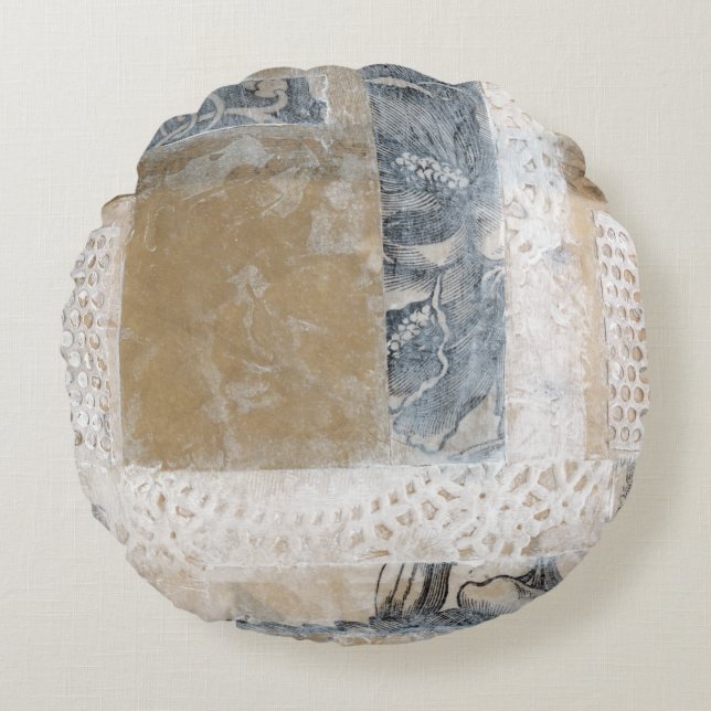 Cojín Redondo Collage II (Anverso)