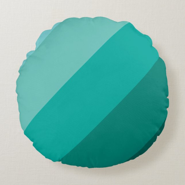 Cojín Redondo Color verde (Anverso)