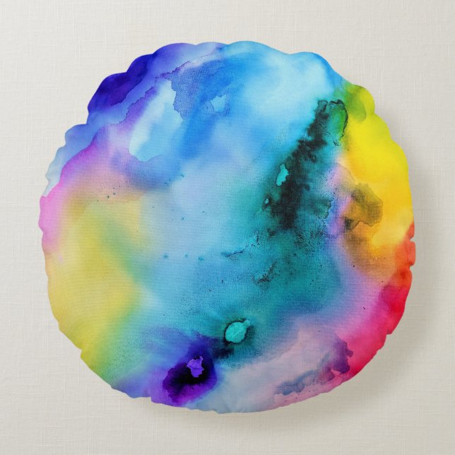 Cojín Redondo Colores (Anverso)