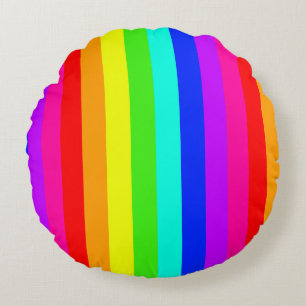 Cojín Redondo Colores arcoiris