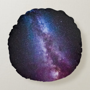 Cojín Redondo Colores brillantes de estilo lechoso