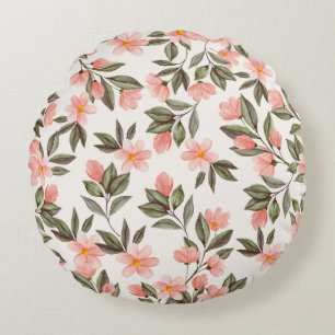 Cojín Redondo Colores de agua Peach Garden Round Pilar