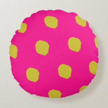 Colores jazosos Round Pillow