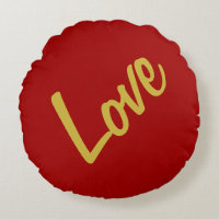 Colores Rojo Escarlata Oro Amor Boda Caligrafía