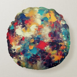 Cojín Redondo Colorido