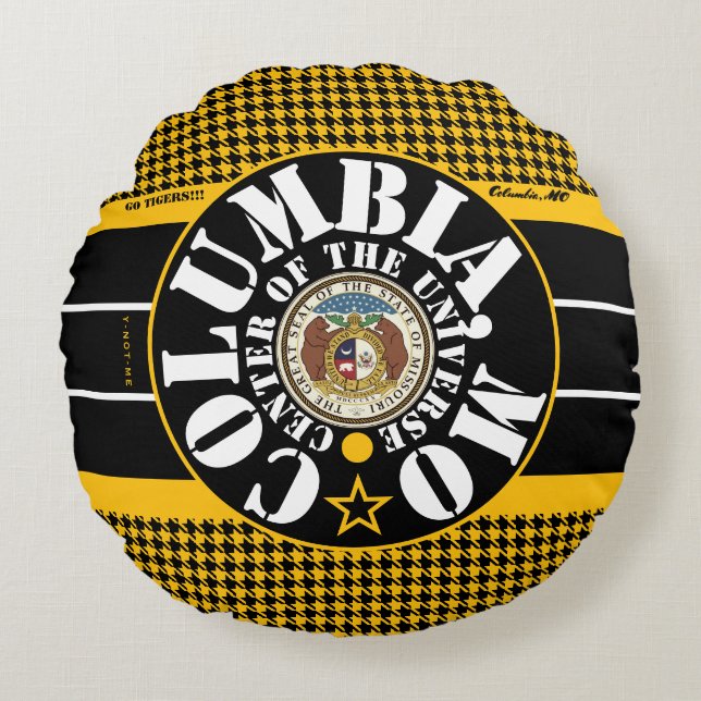 COJÍN REDONDO COMOCOU COLUMBIA, MO (COU) 3 (Anverso)