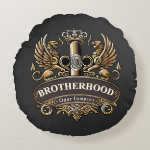 Cojín Redondo Compañía de puros Brotherhood