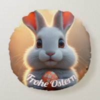 Conejo de Pascua alegre en el encanto de la primav