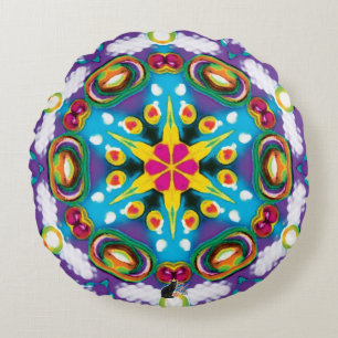 Cojín Redondo Confección Kaleidoscope
