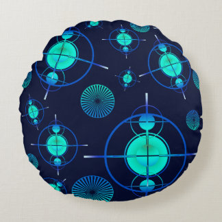 Cojín Redondo Connected Minds Pattern 2