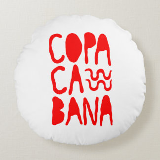 Cojín Redondo Copacabana Beach