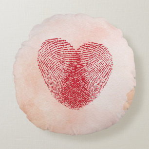Cojín Redondo Corazón
