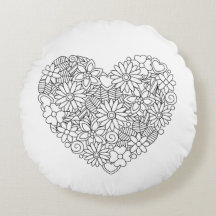 Corazón floral
