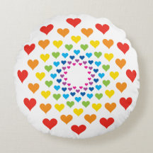 Corazones lindos alrededor de corazones