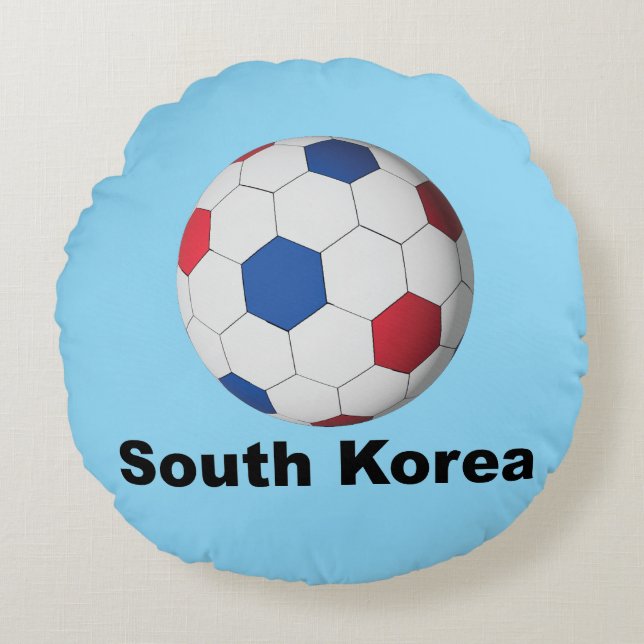 Cojín Redondo Corea del Sur (Anverso)