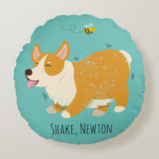 Cojín Redondo Corgi Round Pillow