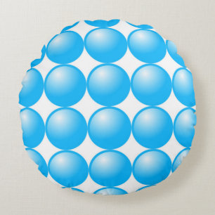 COJÍN REDONDO COSAS AZULES